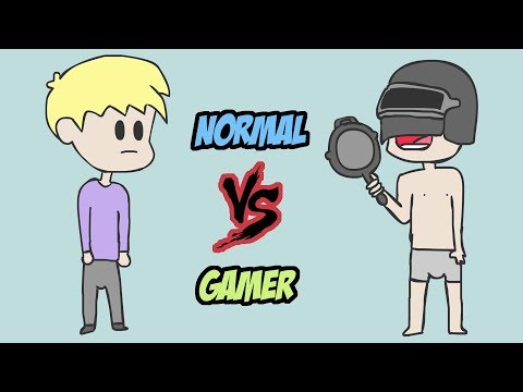 NORMAL VS GAMER - Kartun Lucu ZanMation