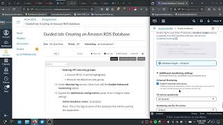 [Module 6] Creating an Amazon RDS Database