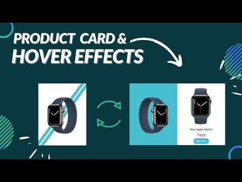 3D Flip Product Card With Hover Effects | E-commerce Product Card