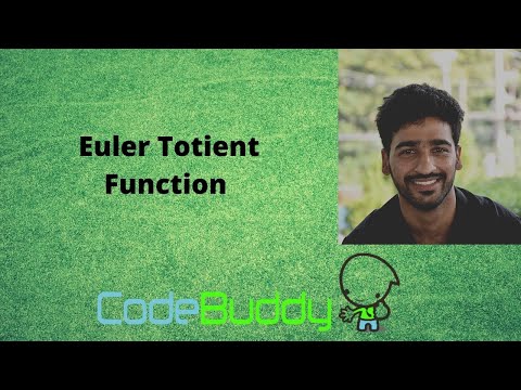 (4/7) ETF - (Euler Totient Function) formula O(sqrt(N))  | Competitive Coding | Number Theory |