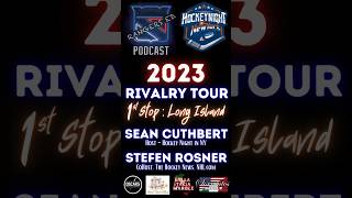 2023 RIVALRY TOUR@hockeynightny joins us for our 1st stop. #nhl #noquitinny  #nyr #nyislanders