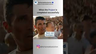 When the Project is completed successfully