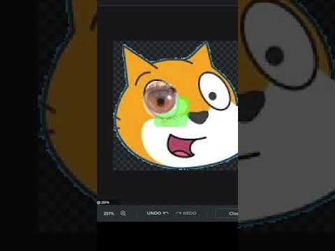 I Made The Scratch Cat OVERLY Realistic - It's FREAKY!!!  #scratch #realistic #photoshop #freaky
