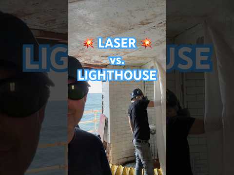 Still think we are CRAZY? Join the channel now! #laserblasting #laser #projectlighthouse