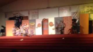 Acrobatic session during a performance at leadcity university,