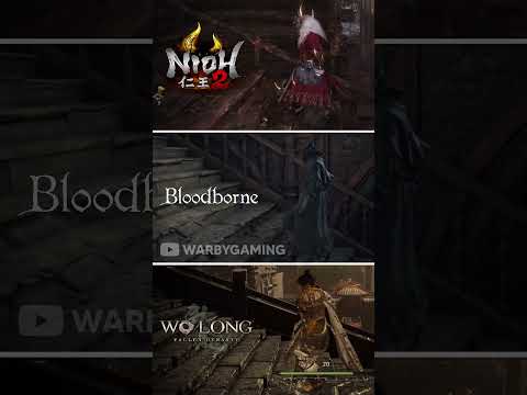 Bloodborne vs Nioh 2 vs Wo Long | Stairs Physics