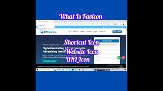 What Is Favicon Icon #favicon #onpageoptimization #onpageseo #seo #shorts #shortsviral #shortsvideo