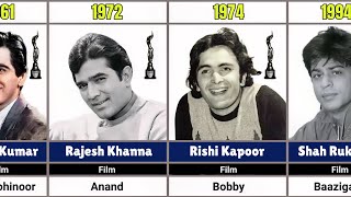 Filmfare Awards Best Actor Winners 🇮🇳🏆(1954 - 2025)