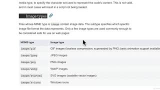 12  MIME Types