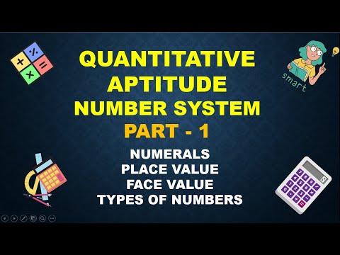 Number System (PART- 1) || Place value, Face value, Types of Numbers || Quantitative Aptitude
