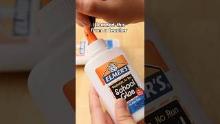 Use this clever teacher hack to make sure glue is closed! #momhacks
