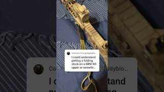 Why have a Folding stock adapter? Watch! #ar15pistol #2ndamendment #texasstrong #tennislife