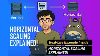 Horizontal Scaling Explained with Real-Life Analogy | System Design Hindi-English