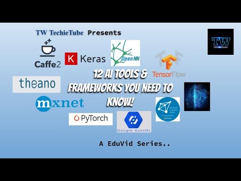 Top 12 AI Tools & Frameworks to be known by AI/ML Engineers | TW TechieTube | TechnoWizards India