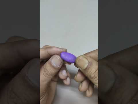Helping brush for electronic circuits |simple project with motor and battery #shorts