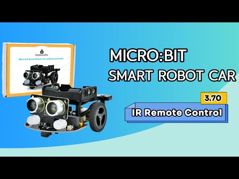 KS4036F Keyestudio Micro:bit Smart Robot Car Project 3.70 IR Remote Control #keyestudio #microbit