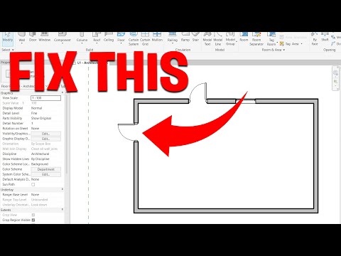 Make Your Revit Door And Window Cuts Visible | Revit Tutorial