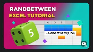 Randbetween formula in excel #ExcelTips   #LearnExcel  #ExcelForBeginners  #ExcelSkills  