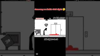 Samsung vs Nokia3310 fight 🤔 #techbattle #techshowdown
