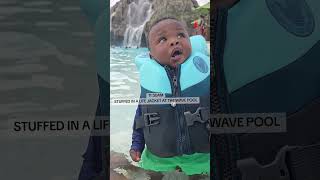 WATER DAY WITH JUJU #familyvlog #baby #7monthsbaby #reels #babyboy