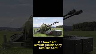 Oerlikon GDF Military Weapon #shorts #military #weapon