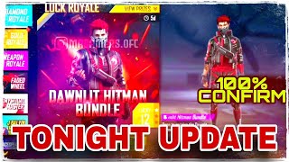 Free Fire🔥Tonight Update | Next Diamond Royale | Aaj Raat 12 Baje Kya aayega Free Fire Me