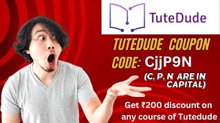 Tutedude Coupon code Get  200 Rs discount