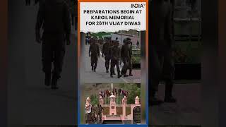 Kargil Vijay Diwas 2025: Preparations Begin at Kargil War Memorial in Ladakh #shorts #kargil