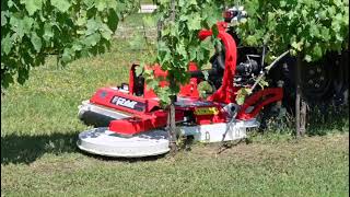 Piatto rasaerba GIEMME MACHINERY modello FMU con spostamento idraulico e disco interfilare