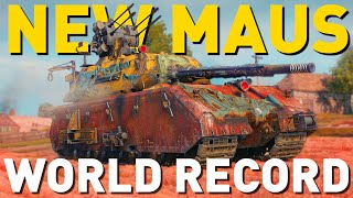 New Maus WORLD RECORD in World of Tanks!