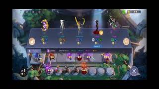 ML Magic Chess OP heroes fight. #mlbb #mlmagicchess