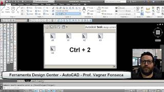 como utilizar o design center no autocad