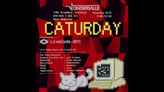 Recap of Livecode NYC Presents: CATURDAY at Wonderville