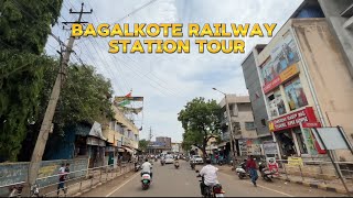 Bagalkot railway station tour ♥️.                               #railway #railwaystation #bagalkote