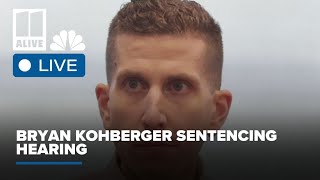 STREAM: Bryan Kohberger sentencing hearing