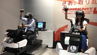 新宿の「VR ZONE SHINJUKU」　かめはめ波もマリオカートもＶＲ体験