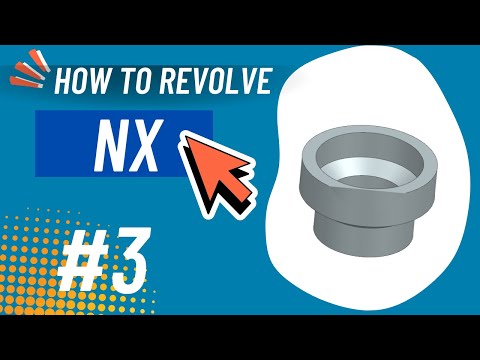 How to Use Revolve in Siemens NX | Tutorial #3