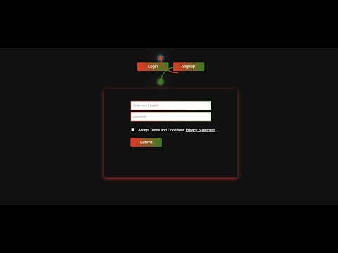 Responsive Animation Login Signup Page HTML , CSS And JQuery with Source Code || LOGIN SIGNUP PAGE