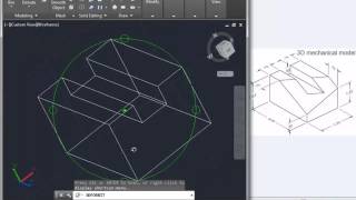3d modelling with Autocad 2017