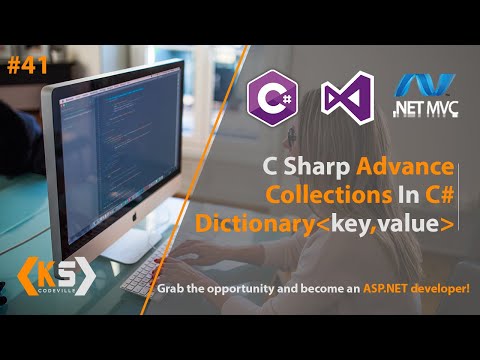 Dictionary Collection in C# | C# Dictionary | Asp.Net Web Development Tutorial In Hindi | Part 41