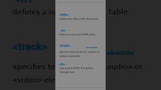 HTML TAGS. #its_programmer #coding #html5 #codinglover #python #htmltags #codelover #CodewithSha