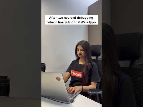 Two hours of detective work for a missing semicolon 😖 #debugging #bug #coding #funnyvideos #zunction