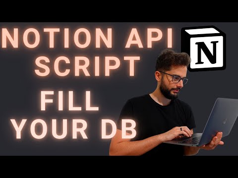 How to fill your Week database in Notion in one click