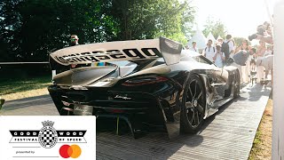 WORLDS FIRST: Koenigsegg Jesko Sadair's Spear at Goodwood Festival of Speed!