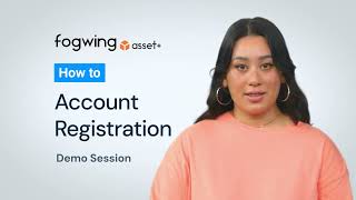 How to register for an account : Fogwing CMMS DEMO