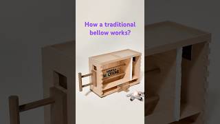 Ancient Bellow Mechanism | Traditional Airflow Tool in 3D #mechanicaldesign #education