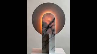 Natural marble and so many faces  #lightingdesign #lamp #diy #interiordesign #lightingdesign