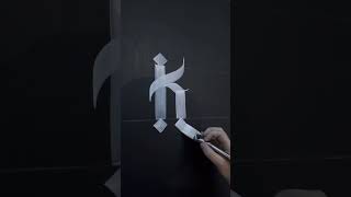How to paint a calligraphy mural in 29 seconds ✦✦