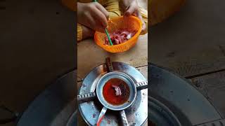 Thử thách mua 5k thịt heo nấu ăn cho cả nhà/kỳ kỳ tv & Family #shorts