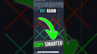 Copy Like a CAD Ninja 🥷✅🫢  #autocad  #designer #ai #autocadforbeginners #copycommand #Copysmater#cad